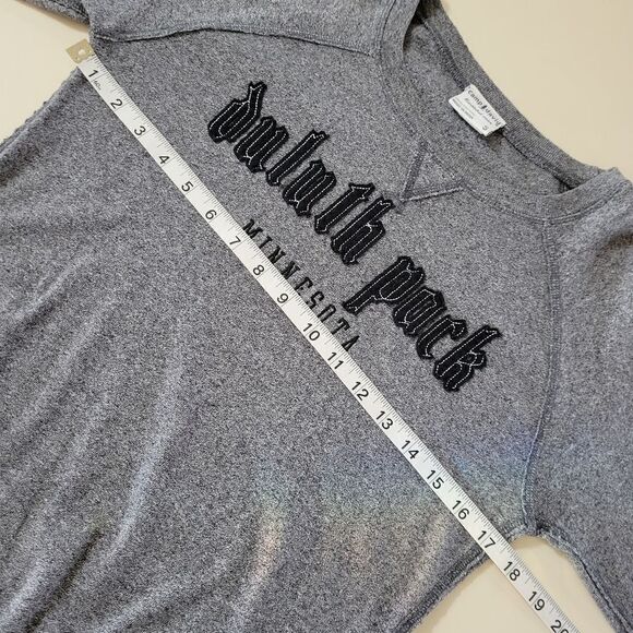 Duluth Pack Women's Black Marled Crewneck Long Sleeve Pullover - Picture 3 of 11